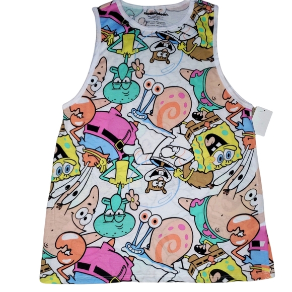 Nickelodeon NWT "Spongebob" Character Tank 606 - Picture 1 of 3